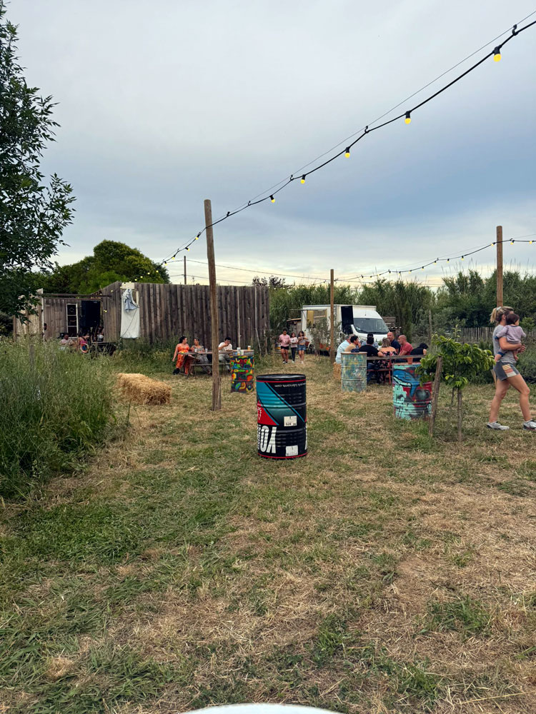 Urbavar participe au premier afterwork de l'association Le Jardin